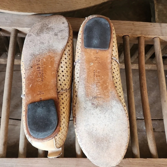 ||BED STU|| oxfords/flats, tan, leather, handmade, lace up, size 8 - Picture 4 of 8